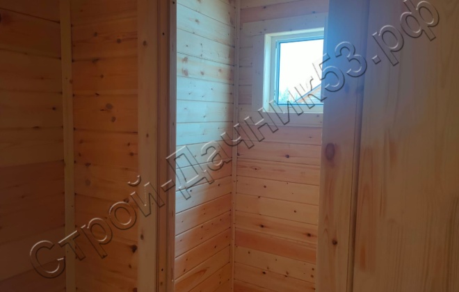 4 Брусовой дом ОД-16, 6х7м, 42 М², Московская область, Раменский район, ДНП «Поляна» (4)